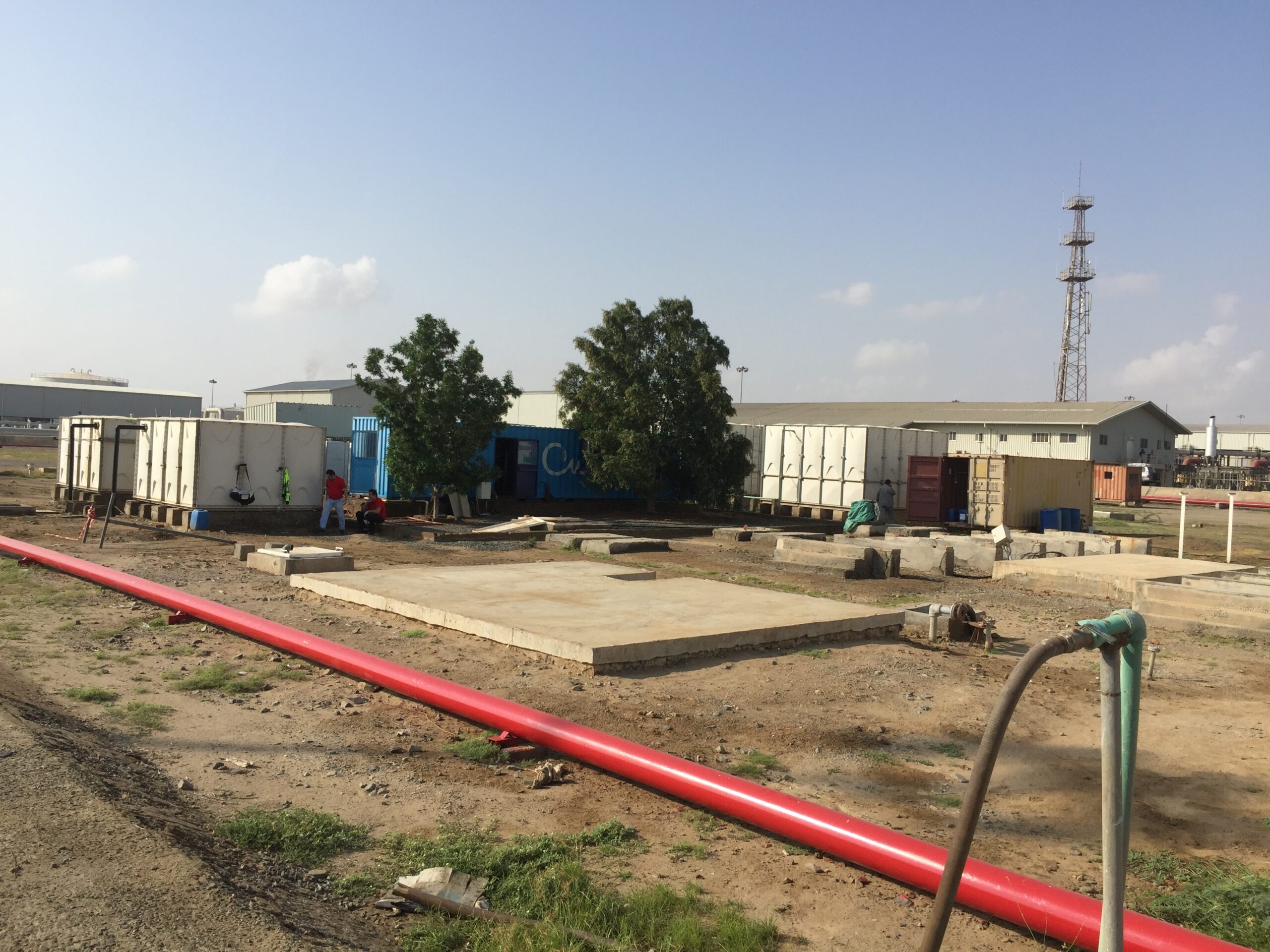 Sudan / Kızıldeniz 600 m³/gün Mobil Deniz Suyu Arıtma